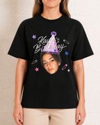 Custom Face and Birthday Hat Shirt