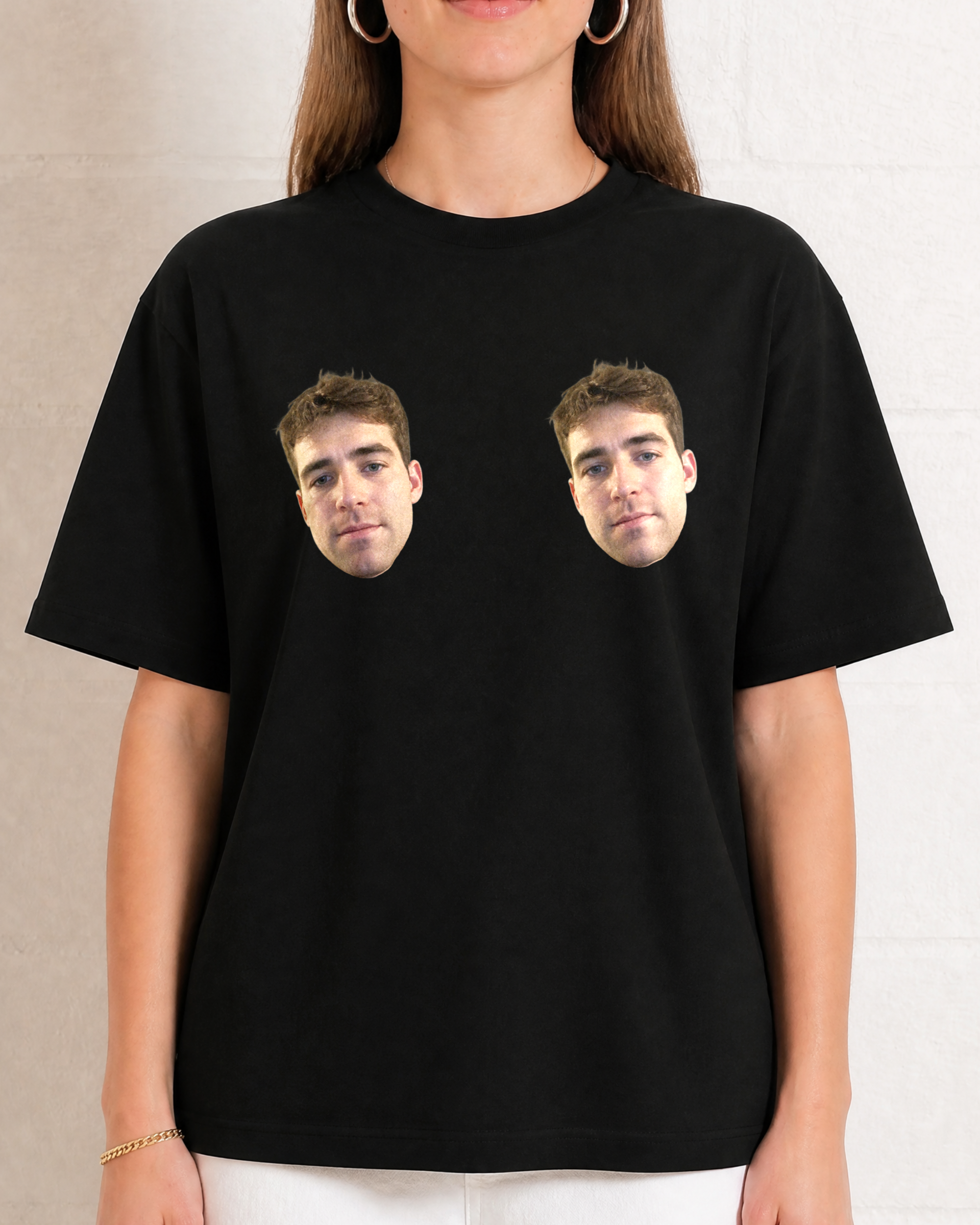 Custom Groom/Bride Face On Nips Shirt