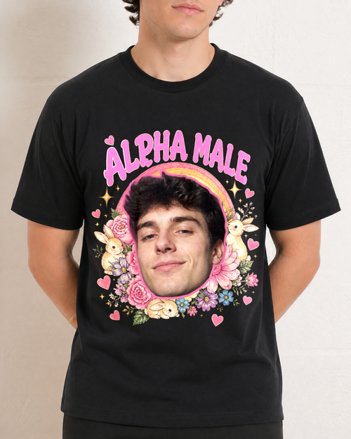Alpha Male Custom Photo Shirt