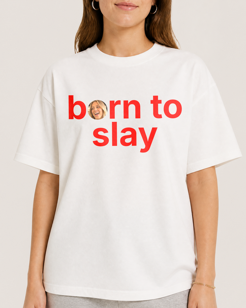 Born to Custom With Face Shirt