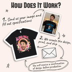 Alpha Male Custom Photo Shirt