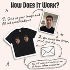 Custom Groom/Bride Face On Nips Shirt