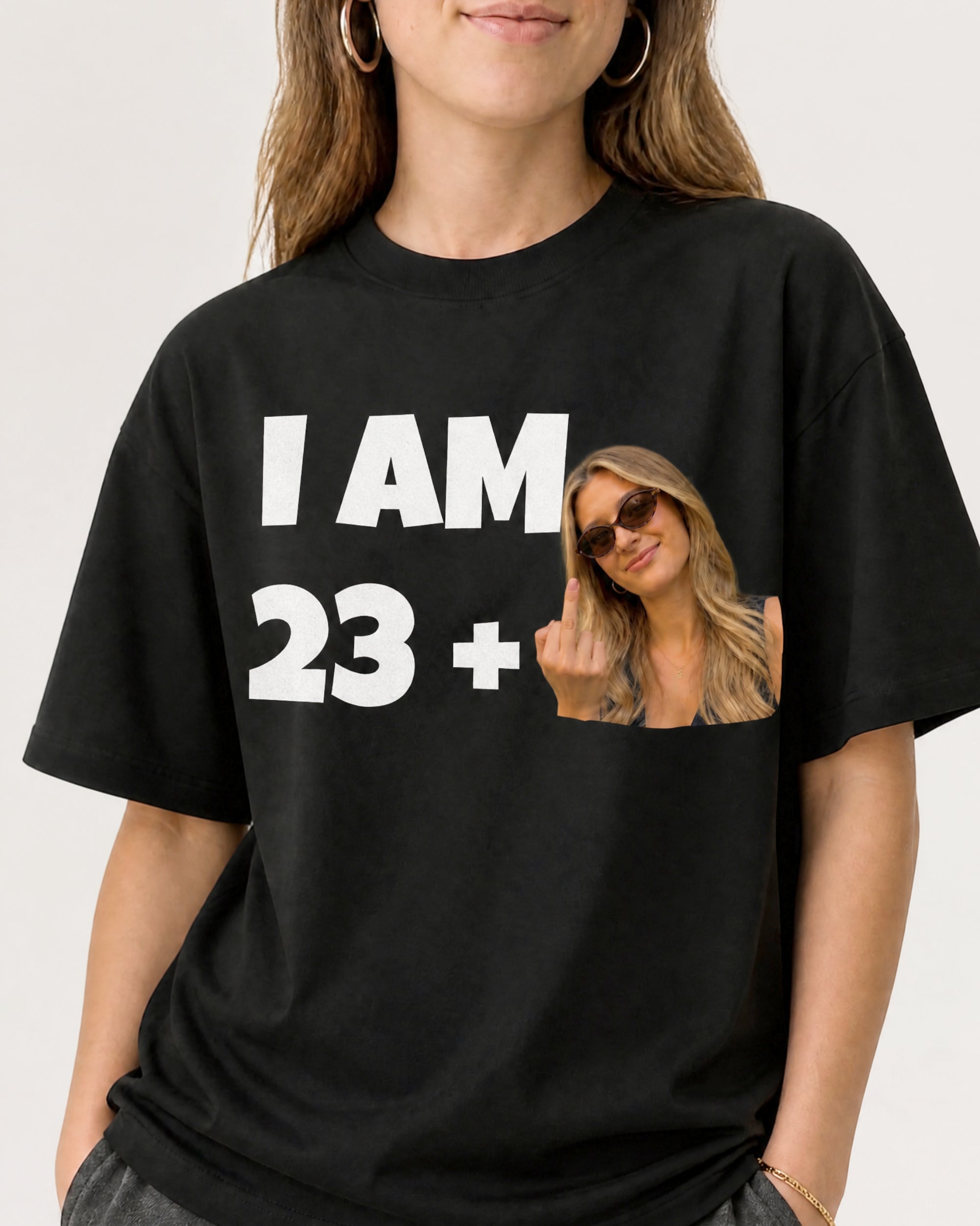 Custom Funny Middle Finger Birthday Shirt