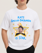 Rat Spelled Backwards Is Star With Your Photo Shirt